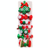 10-in-1 Children Hairpin Set Cute Girls Christmas Hairpins, Style: NO.8 Snow Hat