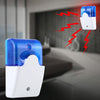 Mini Strobe Siren Alarm 110dB Blue - Home Security