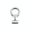 RV Sunshade 304 Stainless Steel Slide Rail Ring, Specifications: 1pcs M4 Ring + Cylinder