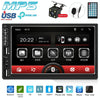 A2821 Car 7 inch Screen HD MP5 Player, Support Bluetooth / FM with Remote Control, Style:Standard + 4LEDs Light Camera