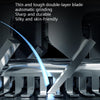 YD-112 Electric Nasal Hair Cutting Shear, Style: Nose Hair Device+Shaver(Blue)