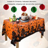 Christmas Halloween Party Event Decoration Tablecloth(Green Biscuits)