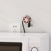 6 PCS Power Cable Data Cable Winder Traceless Paste Hook Cable Organizer(Random Color Delivery)