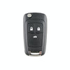 Opel 3 Button Flip Car Key Case Replacement Shell with Blade