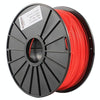 PLA 3.0 mm Fluorescent 3D Printer Filaments, about 115m(Red)