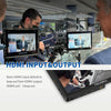 FEELWORLD LUT11H 10.1 Inch Ultra Bright 2000nit DSLR Camera Field Monitor Touch Screen 4K HDMI F970 External Power and Install Kit (AU Plug)
