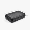 Large EDC Tool Outdoor Shockproof Waterproof Sealing Box Wild Survival Storage Box(Black)