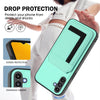 For Samsung Galaxy A13 5G / A04s CX01 Detachable Magsafe Magnetic Card Bag Phone Case(Mint Green)