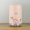 Concise Fish Pattern Mini Home Mute Bedroom Student Dormitory Office Portable USB Wireless Durable Humidifier(Red)