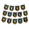24 Person Set Halloween Party Decoration Tableware Set Tablecloth Paper Plate Banner Without Straw