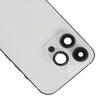 iPhone 14 Pro Max Back Cover Silver - Power, Volume, Wireless Charging (US)