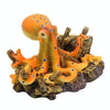 Resin Octopus Aquarium Ornament - Fish Tank & Reptile Safe Decor