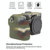 For Sony ILCE-6700 / A6700 Litchi Texture Soft Silicone Protective Case(Camouflage)