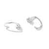 S925 Sterling Silver Sparkling Ear Hook Women Earrings