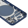 iPhone 12 Mini Back Cover, SIM Tray & Buttons (Blue)