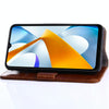 For alcatel 1B 2022 Geometric Stitching Horizontal Flip Leather Phone Case(Light Brown)