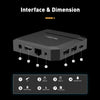 TX98 Max 4K Android 12.1 Smart TV Box with Remote Control, 2GB+16GB, Allwinner H618 Quad-Core(AU Plug)