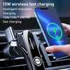 WK WP-U201 Captain Sujie Wireless Charging Car Phone Holder (Black)