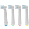 4 PCS Electric Toothbrush Heads Replacement Oral Health Care(White)