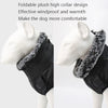 Reflective Dog Coat XL Grey - Waterproof, Warm Winter Jacket