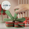 Christmas Tree Heat Resistant Table Mat Household Foldable Thermal Insulated Placemat Pot Mat, Style: Round Base