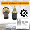 For Honda Civic Radiator Coolant Fan Switch Temperature Sensor Plus Wiring Harness(1set)