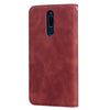 For Xiaomi Redmi 8 Frosted Business Magnetic Horizontal Flip PU Leather Case with Holder & Card Slot & Lanyard(Brown)