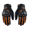 Riding Tribe MCS-17 Motorcycle Gloves Touch Screen Outdoor Riding Gloves, Size: XXL(Orange)