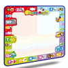 78x78cm Water Doodle Mat Writing Board Mat Magic Pen For Kids, Spec: Set 2