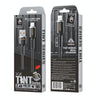 WK WDC-09i 2.4A USB to 8 Pin Silicone Data Cable, Length: 1.2m(Black)