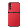For Samsung Galaxy A25 5G Litchi Leather Magnetic Full Coverage Shockproof Phone Case(Red)