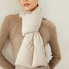 115x25cm Winter Neck Warm Waterproof Thickened Down Scarf, Spec: Duck Down (Navy Blue)