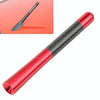 5 PCS Aluminum Alloy Carbon Brazing Antenna Car Decoration Beautiful Antenna Car Roof Antenna Modification(Red)