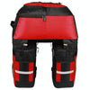 Mountain Bike Bicycle Rear Shelf Bag Camel Bag(Black Red)