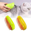 Mango Pet Spray Massage Comb - Yellow - Cat & Dog Grooming