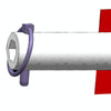 4.5mm 316 Stainless Steel Marine Hardware Spring Safety Stop, Specifications: 150mm Rope
