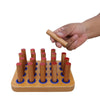 Small Rehabilitation Training Wooden Board Finger Function Exercise Equipment, Specification: Small