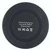 Universal QI Standard Round Wireless Charging Pad(Black)