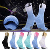 Thickened High-Top Sports Socks Non-Slip Mid-Tube Socks, Size: Free Size(Platinum)