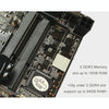 HYSTOU K4 Windows 10 or Linux System Mini ITX PC without RAM and SSD, Intel Core i5-4200U 2 Core 4 Threads up to 1.60-2.60GHz, Support mSATA, WiFi