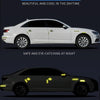 Car Safety Warning Reflective Stickers(Fluorescent Yellow)