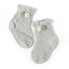 Baby Socks Mesh Thin Baby Cotton Socks, Toyan Socks: S 1-2 Years Old(Gray)