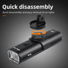 ESLNF Mountain Bike Headlight Waterproof Aluminum USB Charging Road Bike Light Cycling Gear(400LM)