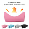 Car U-shaped Neck Pillow Soft Headrest Children Car Seat Side Sleeping Pillow(Grey)