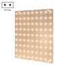 LED Plant Growth Light Indoor Quantum Board Plant Fill Light, Style: D3 25W 81 Beads EU Plug (Sun Light)