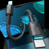 ROMOSS PD100W USB-C / Type-C To 8 Pin & Type-C Fast Charging Cable Transmission Line 1.5m