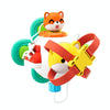 Baby Hand Grip Ball Early Learning Busy Ball Puzzle Sensory Spinning Toys, Style: Shiba Inu