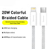 Baseus CALD000002 Dynamic Series 20W USB-C / Type-C to 8 Pin Fast Charging Data Cable, Cable Length:1m(White)