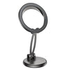 BOROFONE BH114 Star Metal Ring Magnetic Car Center Console Phone Holder(Metal Grey)