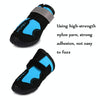 Dog Rain Boots, Non-Slip & Waterproof, Size 5 (Blue)